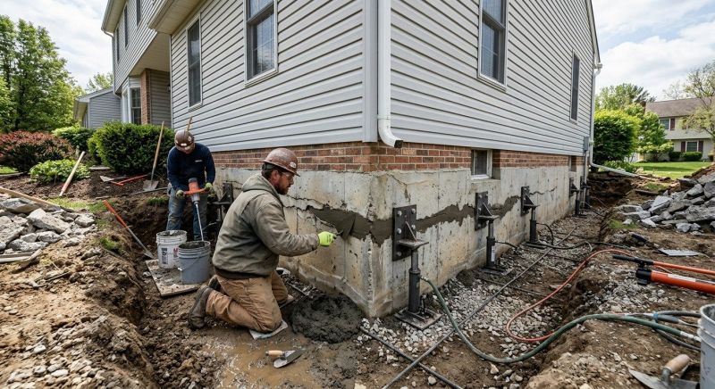 Basement Foundation Repair in Spartanburg, SC