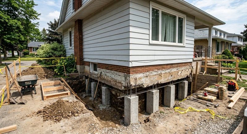 Basement Underpinning in Boiling Springs, SC