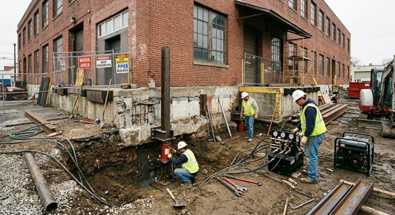 Building Foundation Repair in Duncan, SC