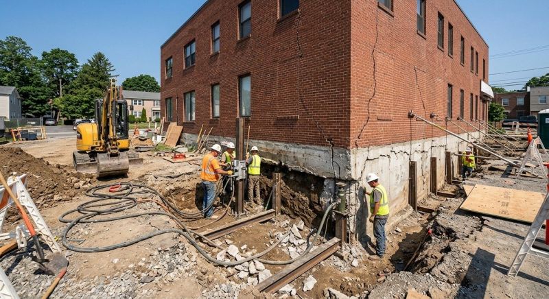 Building Foundation Repair in Boiling Springs, SC