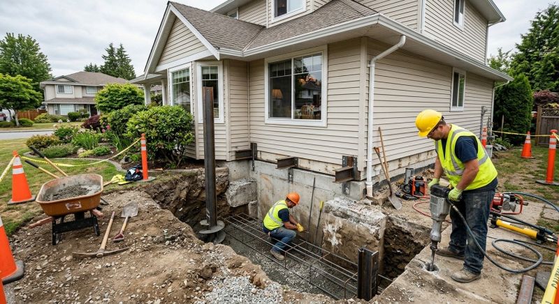 Building Foundation Repair in Moore, SC