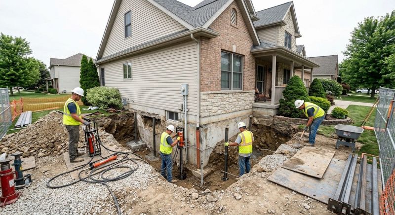 Building Foundation Repair in Polk County, NC