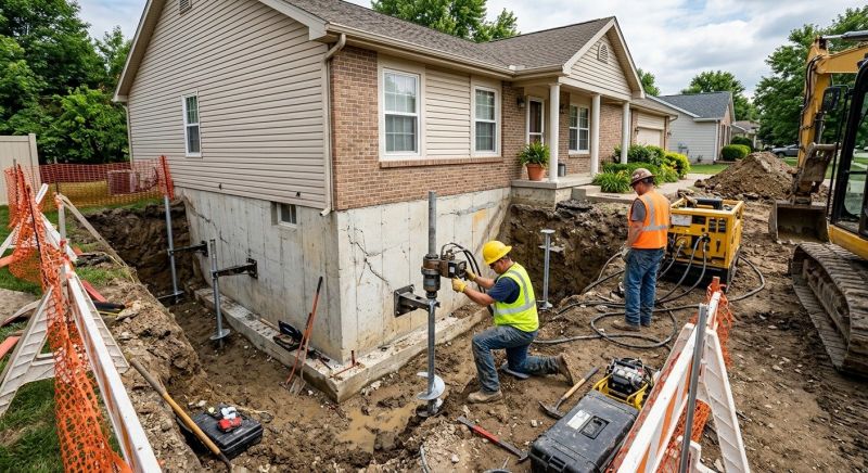 Building Foundation Repair in Rutherfordton, NC