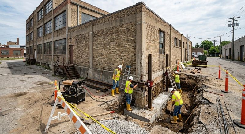 Building Foundation Repair in Taylors, SC