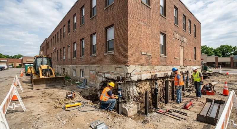 Commercial Foundation Repair in Boiling Springs, SC