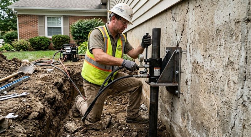 Concrete Foundation Leveling in Tryon, NC