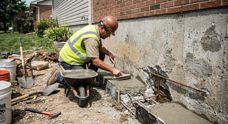 Concrete Foundation Repair in Columbus, NC