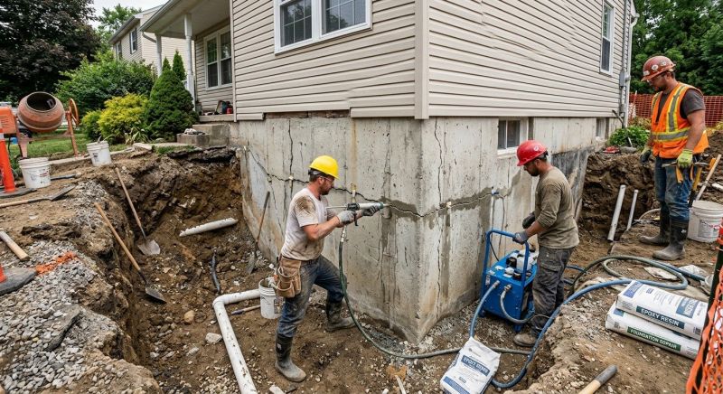 Concrete Foundation Repair in Spartanburg County, SC