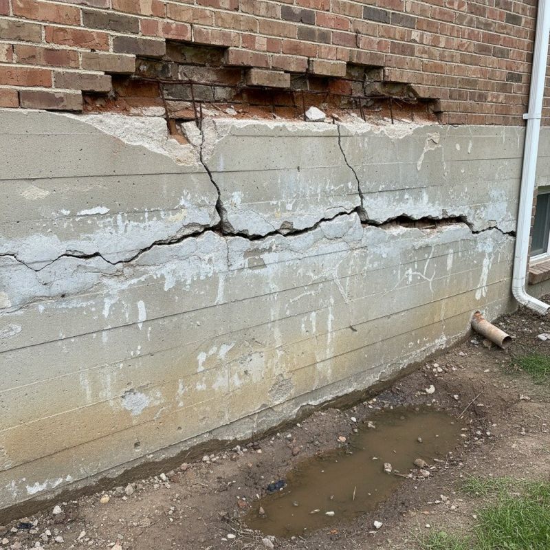 Cracked Foundation Repair in Cowpens, SC