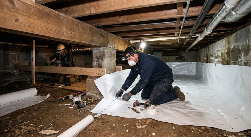 Crawl Space Leveling in Boiling Springs, SC