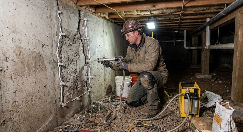 Crawlspace Foundation Repair in Saluda, NC