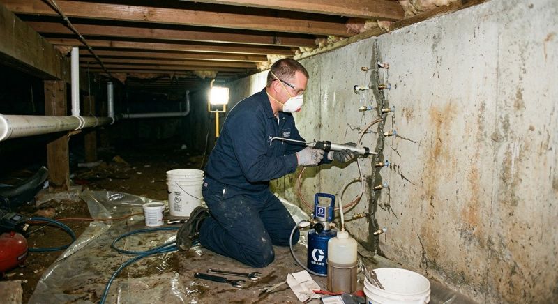 Crawlspace Foundation Repair in Saluda, NC