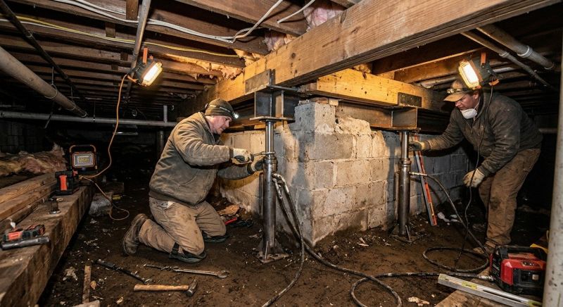 Crawlspace Foundation Repair in Spartanburg, SC