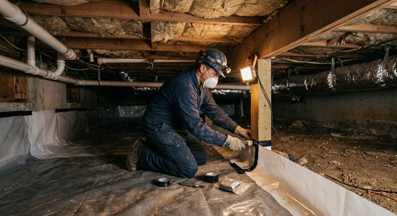 Crawlspace Repair in Boiling Springs, SC
