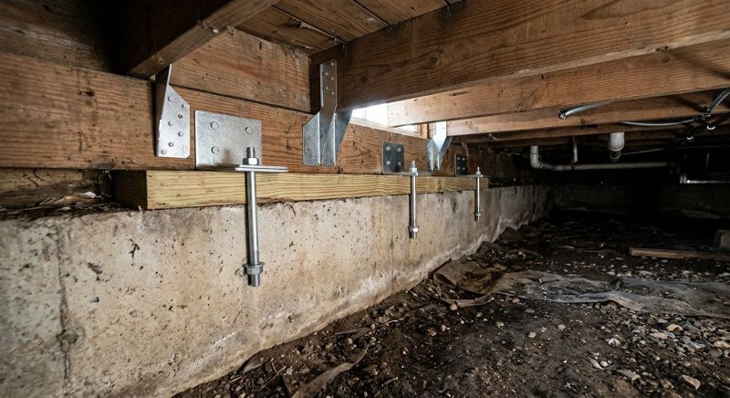 Crawlspace Structural Repair in Boiling Springs, SC