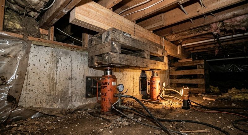 Foundation Jacking in Chesnee, SC