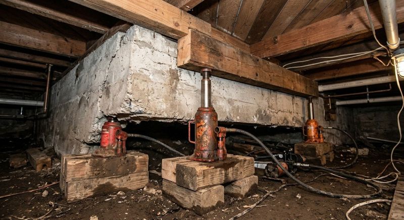 Foundation Jacking in Cowpens, SC