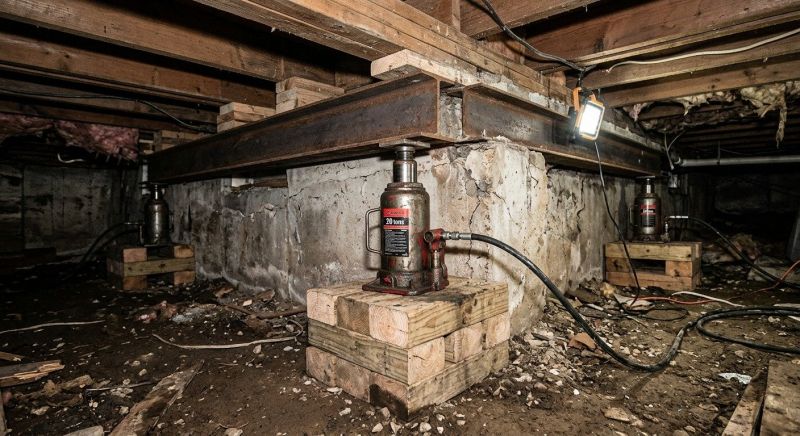 Foundation Jacking in Greer, SC
