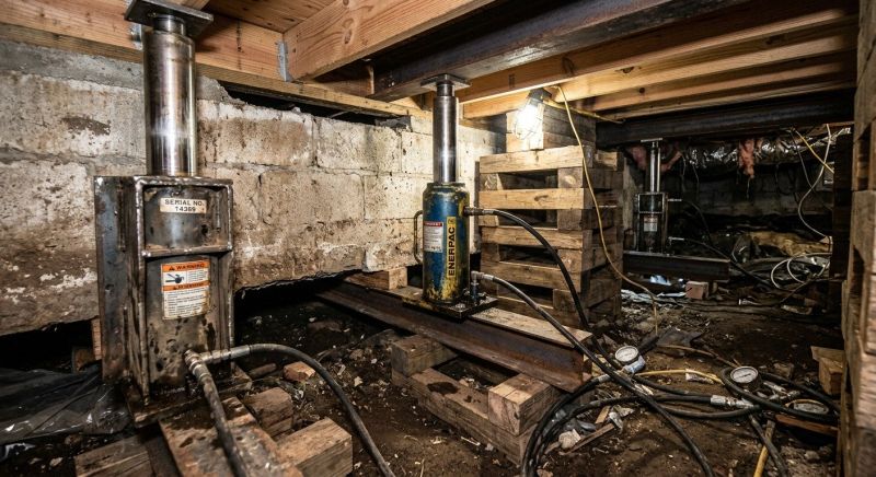 Foundation Jacking in Rutherfordton, NC