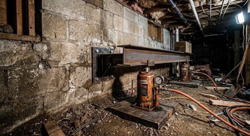 Foundation Jacking in Saluda, NC