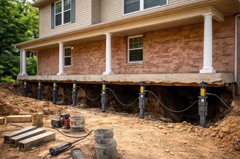 Foundation Jacking in Spartanburg, SC