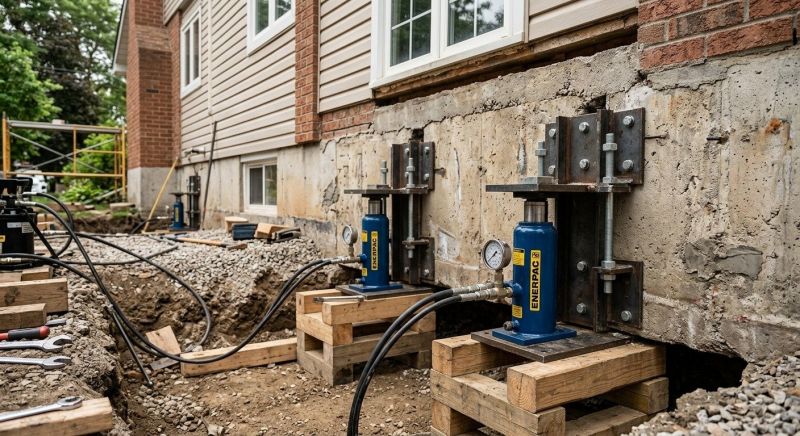 Foundation Jacking in Tryon, NC