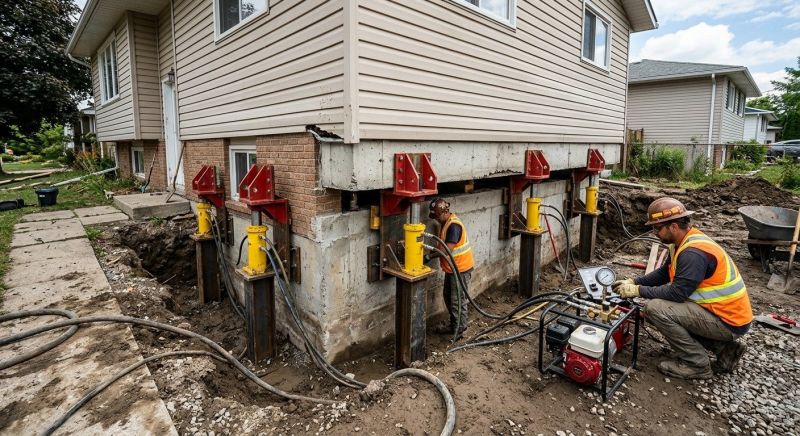 Foundation Lifting in Boiling Springs, SC