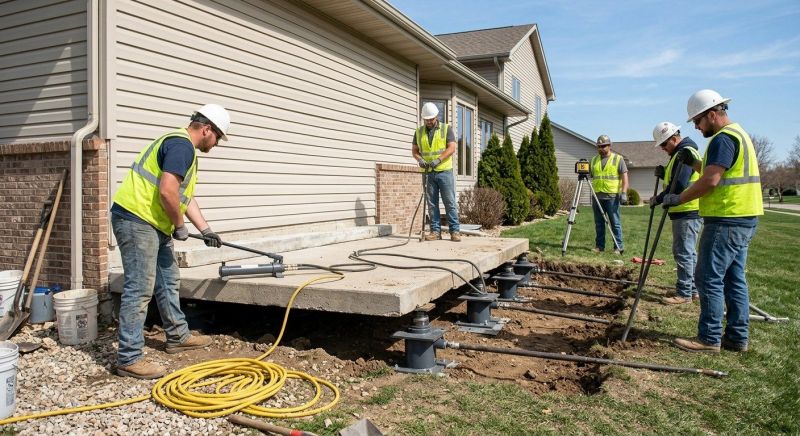 Foundation Lifting in Polk County, NC