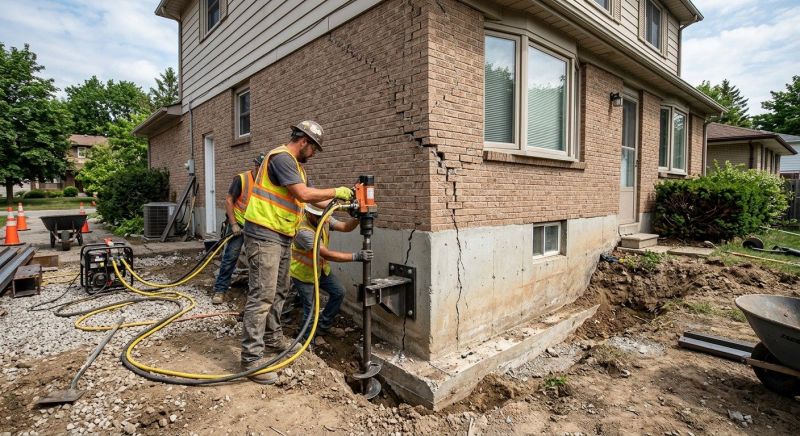 Foundation Lifting in Spartanburg, SC