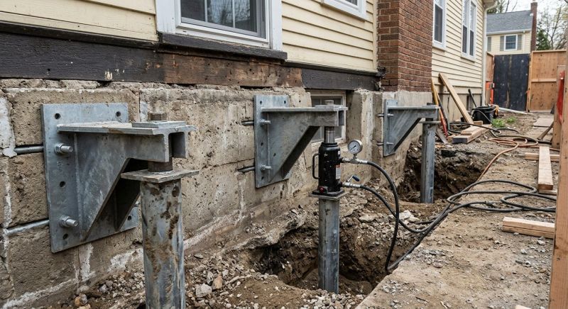 Foundation Pier Leveling in Boiling Springs, SC