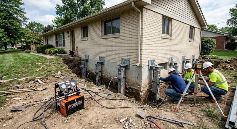 Foundation Pier Leveling in Boiling Springs, SC