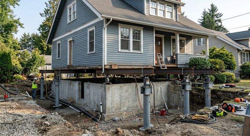 Foundation Raising in Boiling Springs, SC