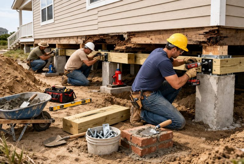 Foundation Raising in Polk County, NC