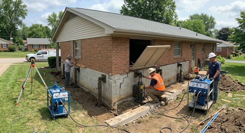 Foundation Releveling in Boiling Springs, SC