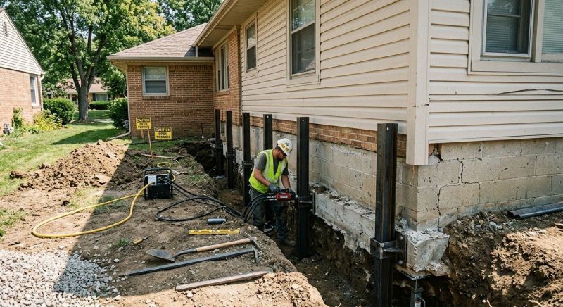 Foundation Renovation in Boiling Springs, SC