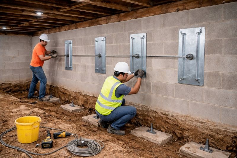 Foundation Stabilizing in Columbus, NC