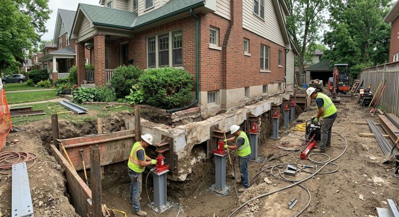 Foundation Underpinning in Boiling Springs, SC