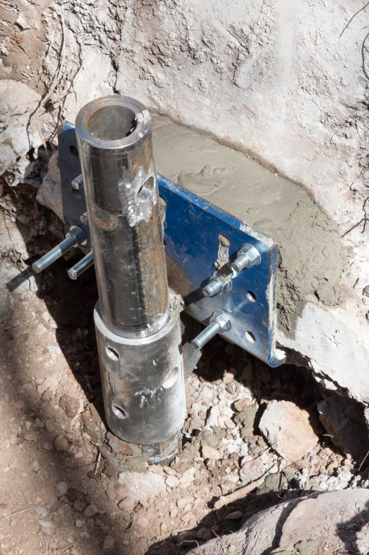 Helical Pile Installation in Boiling Springs, SC