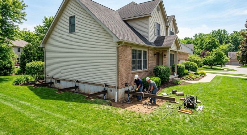 Home Foundation Leveling in Mill Spring, NC
