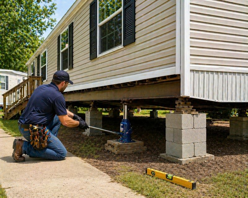 Home Foundation Leveling in Polk County, NC