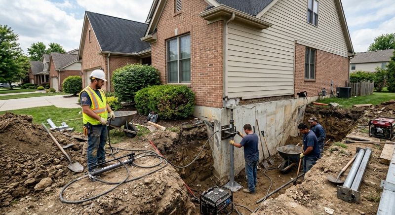 House Foundation Repair in Rutherford County, NC