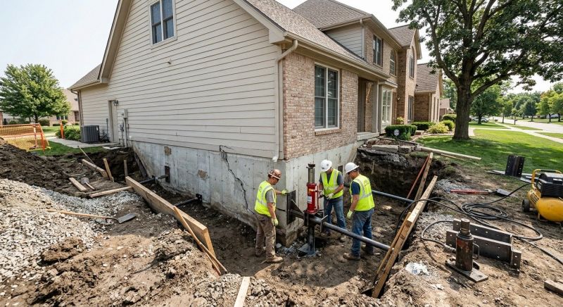 House Foundation Repair in Spartanburg, SC