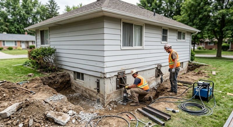 House Foundation Repair in Tryon, NC