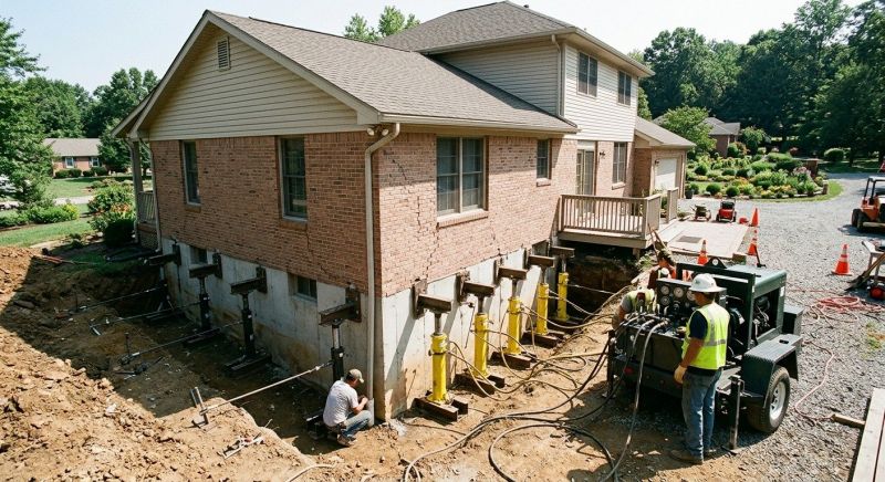 House Settling Repair in Boiling Springs, SC
