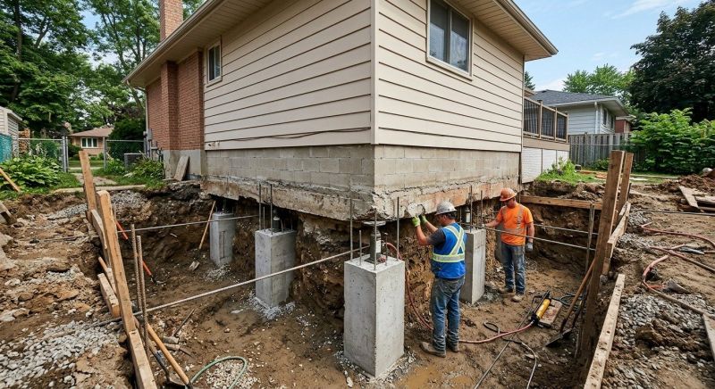 House Underpinning in Boiling Springs, SC