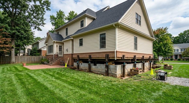 Settling Foundation Service in Boiling Springs, SC