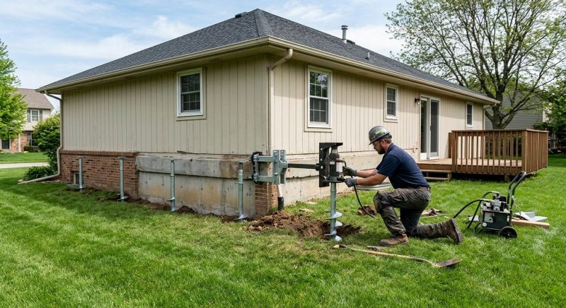 Settling Foundation Service in Moore, SC