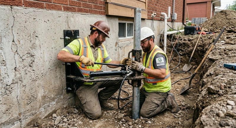 Settling Foundation Service in Polk County, NC