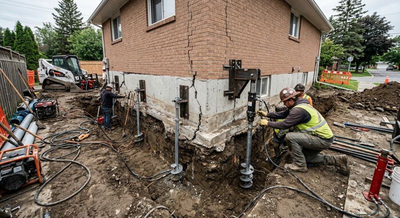 Sinking Foundation Repair in Chesnee, SC