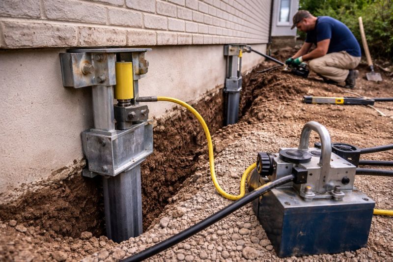 Sinking Foundation Repair in Spartanburg County, SC